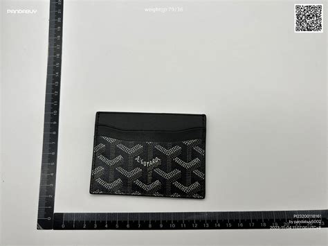 goyard card holder pandabuy|goyard card holder men's.